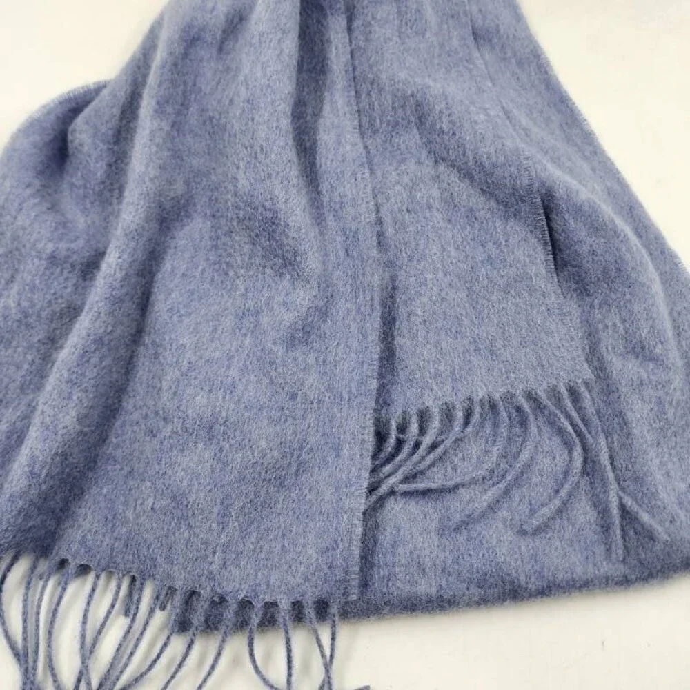 The Men's Store at Bloomingdale's Cashmere Scarf One Size Stone Wash Fringe Trim